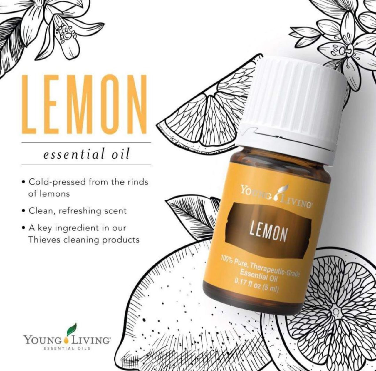 Lemon Essential Oil 15ml